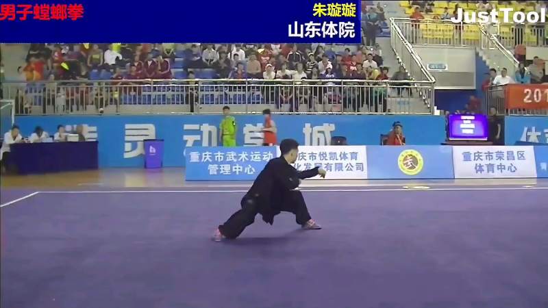2019年全国武术套路冠军赛螳螂拳朱璇璇（山东）第二名