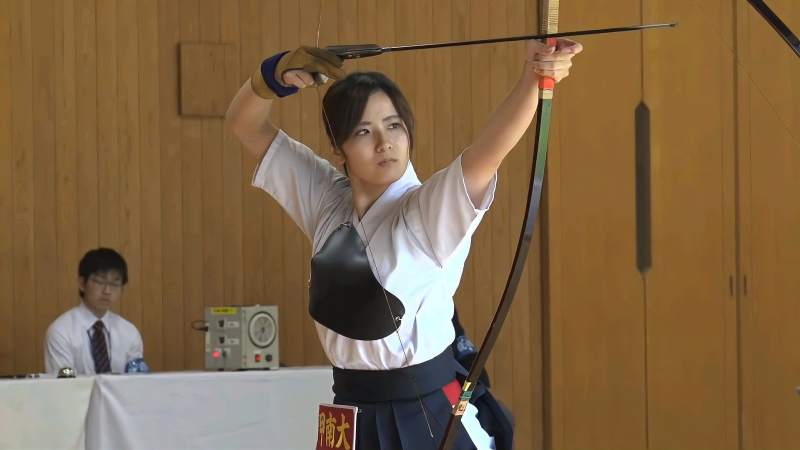 日本全国女子武术大会射箭比赛