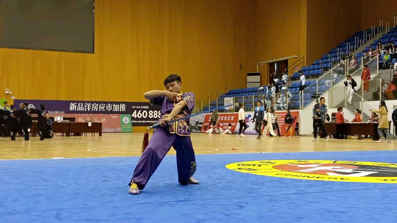 安徽省第五届全民健身运动会武术比赛醉剑