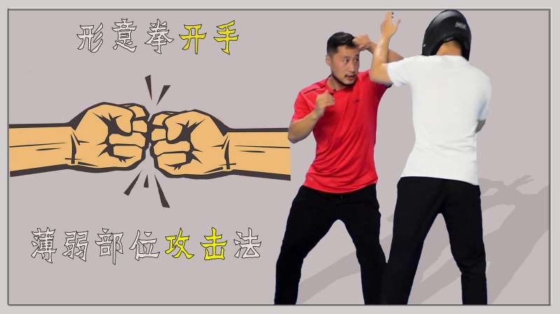 传统武术脏腑攻击的2种方法形意拳开手