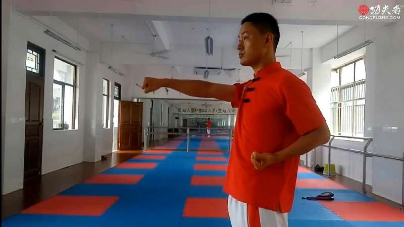 传统武术手型手法教学基本拳法的演示