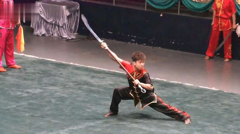 香港传统武术表演个个身怀绝技才华真是精彩