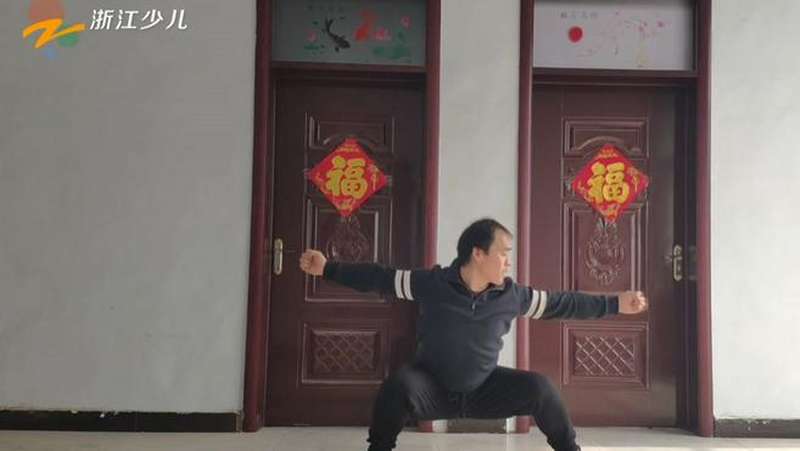 杭州市拱宸桥小学推出室内武术操一套运动量相当于800米跑浙江台